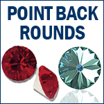 SW Clearance Round Point Back Stones