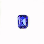 Glass Point Back Tin Table Cut (TTC) Stone - Cushion Octagon 08x6MM SAPPHIRE