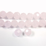 Chinese Cut Crystal Bead 32 Facet - Round 06MM OPAL PINK