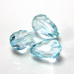 Preciosa Crystal Bead - Pear 10.5x7MM LT BLUE