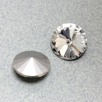 Cut Crystal Point Back Rivoli 16MM CRYSTAL