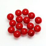 Glass No-Hole Ball - 07MM CHERRY RED