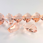 Chinese Cut Crystal Bead - Fancy 24x15MM ROSE