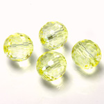 Preciosa Crystal Bead Rich Cut - Round 06MM MEDIUM YELLOW