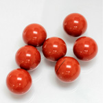 Gemstone No-Hole Ball - 12MM RED JASPER