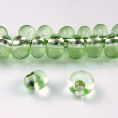 Preciosa Czech Glass Drop Seed Bead - 2/0 DYED PERIDOT SL 78161