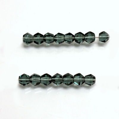 Czech Glass Fire Polished Bead - Bicone 04MM MONTANA