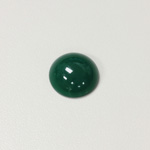 Plastic Flat Back Opaque Cabochon - Round 15MM JADE