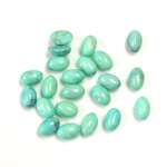 Gemstone Cabochon - Oval 06x4MM HOWLITE DYED CHINESE TURQ