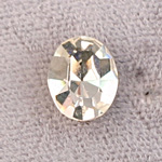 Swarovski Crystal Point Back Fancy Stone - Oval 10x8MM CRYSTAL