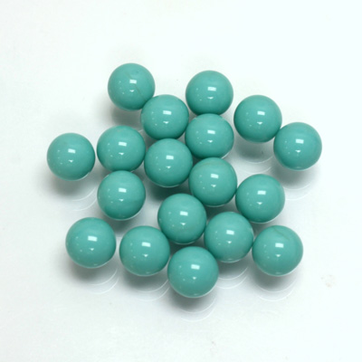 Glass No-Hole Ball - 06MM TURQUOISE