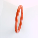 Acrylic Bangle - Round Domed 9MM RUST
