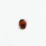 Plastic  Bead - Mixed Color Smooth Flat Oval 12x10MM TOKYO TORTOISE