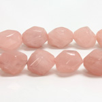 Gemstone Bead - Baroque Medium Nugget ROSE QUARTZ