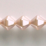 Czech Glass Pearl Bead - Hex/Lantern 12MM LAVENDER 70427