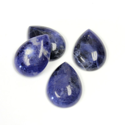 Gemstone Cabochon - Pear 16x12MM SODALITE