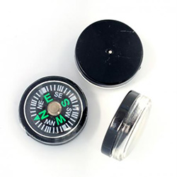 Plastic Round Compass 15MM Jet