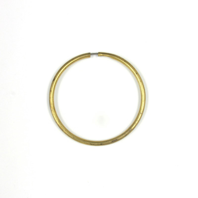 Endless Hoop 1.5 inch 2MM Wire RAW BRASS