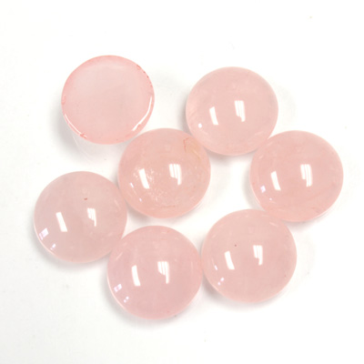 Gemstone Cabochon - Round 11MM ROSE QUARTZ