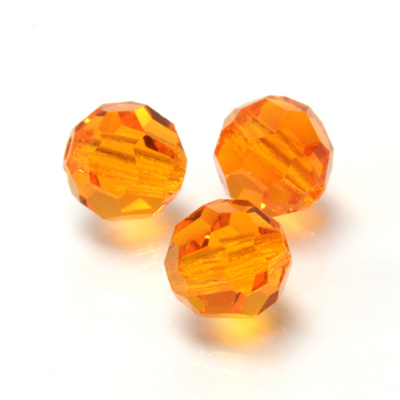 Preciosa Crystal Bead Regular Cut - Round 06MM SUN