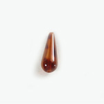 Plastic  Bead - Mixed Color Smooth Pear 20x8MM TOKYO TORTOISE