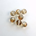 Czech Pressed Glass Bead - Smooth Round 08MM CELSIAN