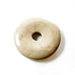 Gemstone Bead - Smooth Round Donut 50MM RIVERSTONE