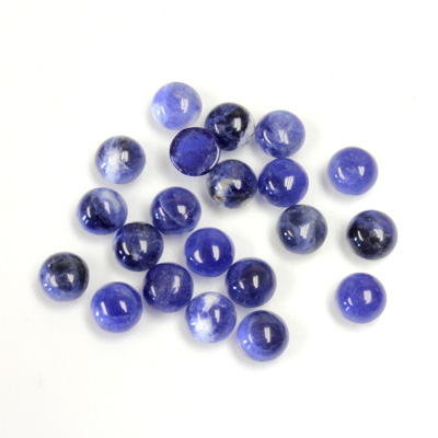 Gemstone Cabochon - Round 05MM SODALITE