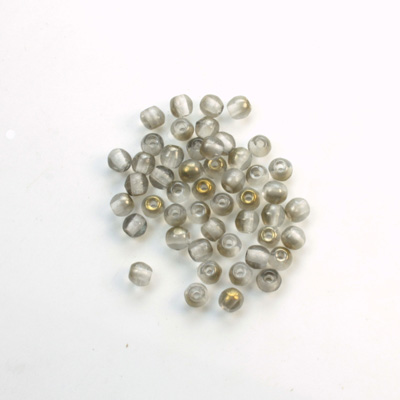 Czech Pressed Glass Bead - Smooth Round 03MM VALENTINITE