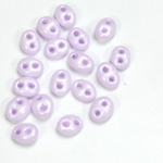 Preciosa Czech Glass 2-Hole Seed Bead - Twin 2.5x5MM TERRA PEARL LAVENDER 16228