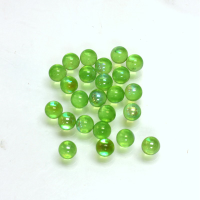 Glass No-Hole Ball - 04MM PERIDOT AB