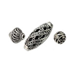 Cast Metal Beads Antique Plated