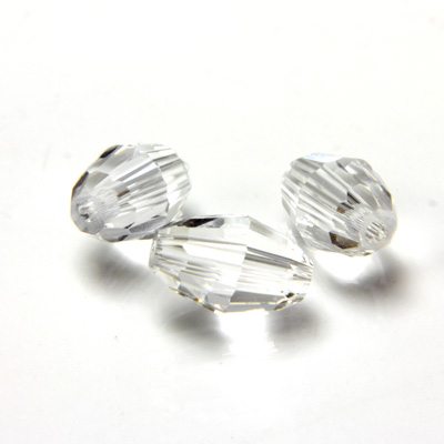 Preciosa Crystal Bead - Olive 07.5x5MM CRYSTAL