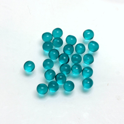 Glass No-Hole Ball - 04MM BLUE ZIRCON