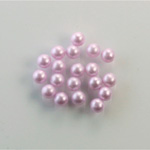 Czech Glass Pearl No-Hole Ball - 4MM LAVENDER 70427