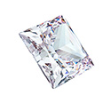 Preciosa Cubic Zirconia Square STAR - Princess Cut 5X5MM WHITE