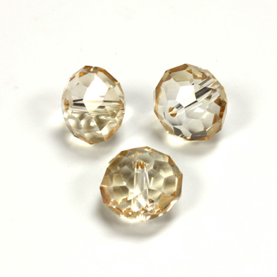 Chinese Cut Crystal Bead - Rondelle 06x8MM CHAMPAGNE