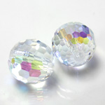 Preciosa Crystal Bead Rich Cut - Round 10MM CRYSTAL AB