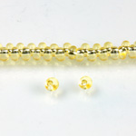 Preciosa Czech Glass Drop Seed Bead - 8/0 DYED JONQUIL SL 78181