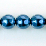 Pearl Beads Faceted - Golf Ball