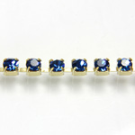 Preciosa Crystal Rhinestone Cup Chain - PP18 (SS8.5)
CAPRI BLUE-RAW
