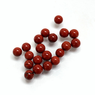 Gemstone No-Hole Ball - 05MM RED JASPER