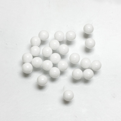 Glass No-Hole Ball - 04MM CHALKWHITE