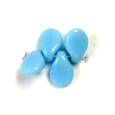 Preciosa Czech Pressed Glass Bead - Pip 5x7MM LIGHT BLUE TURQUOISE