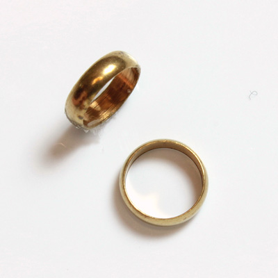 Brass Ring 08.5MM Round