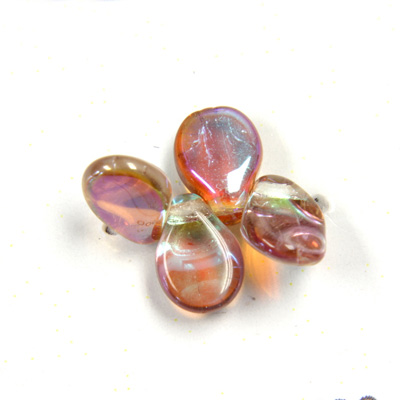 Preciosa Czech Pressed Glass Bead - Pip 5x7MM CINNAMON CRYSTAL (98532)