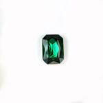 Glass Point Back Tin Table Cut (TTC) Stone - Cushion Octagon 06x4MM EMERALD