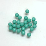 Glass No-Hole Ball - 04MM TURQUOISE
