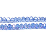 Chinese Cut Crystal Bead - Rondelle 02x3MM LT SAPPHIRE AB