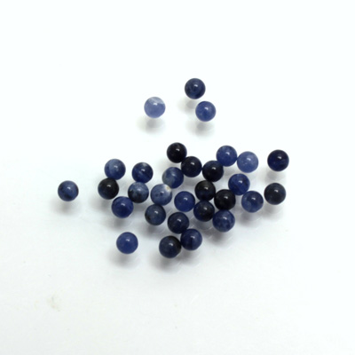 Gemstone No-Hole Ball - 03MM SODALITE